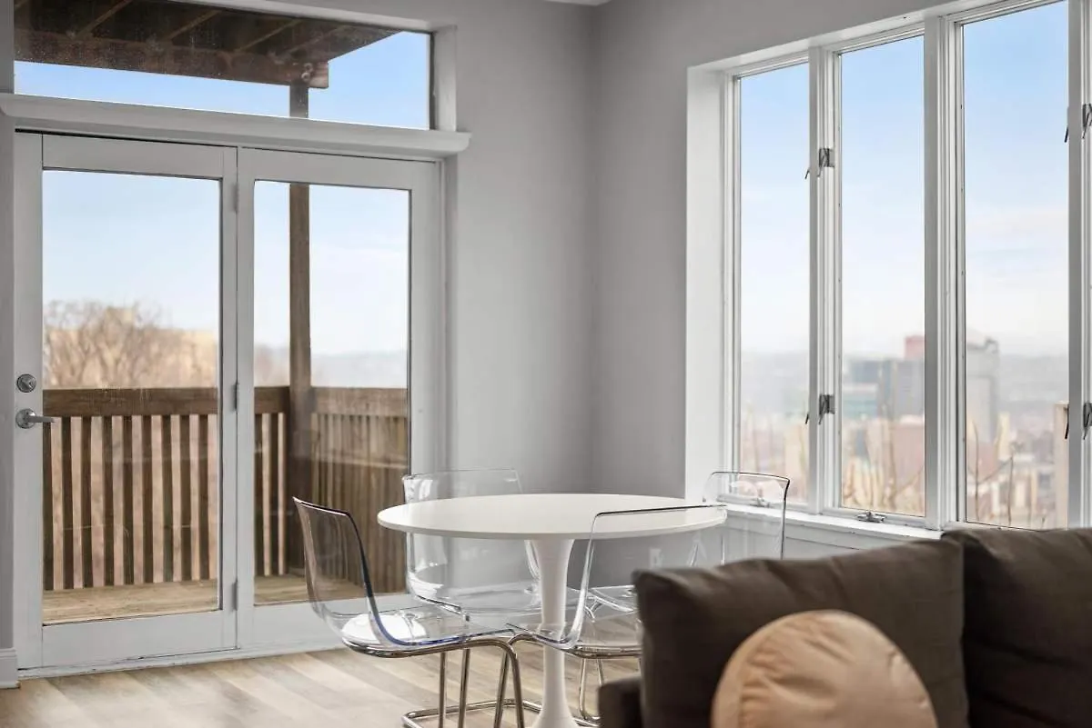 Pittsburgh Skyline Views - Luxury 1 Bedroom Apartment